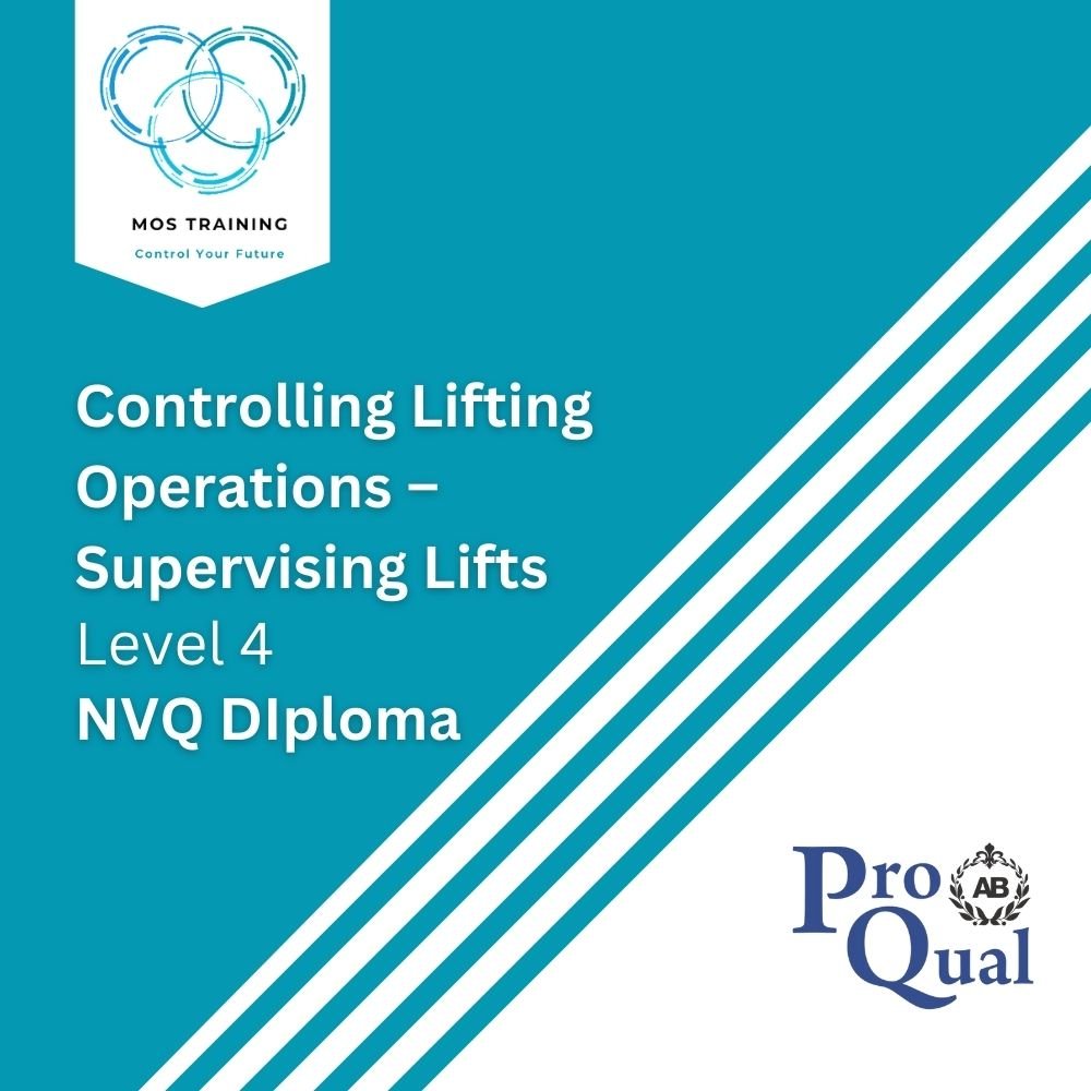 Level 4 NVQ Diploma - Controlling Lifting Operations - Supervising Lifts (Construction)
