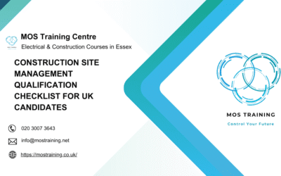 Construction Site Management Qualification Checklist for UK Candidates