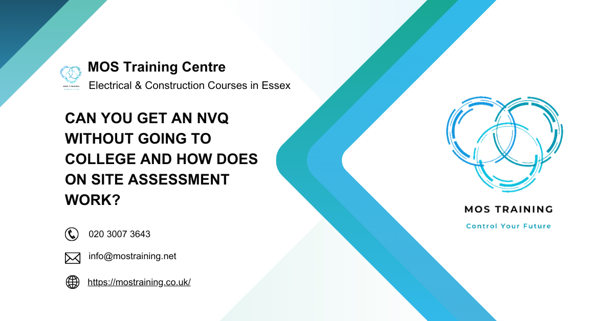 Can You Get an NVQ Without Going to College and How Does On Site Assessment Work