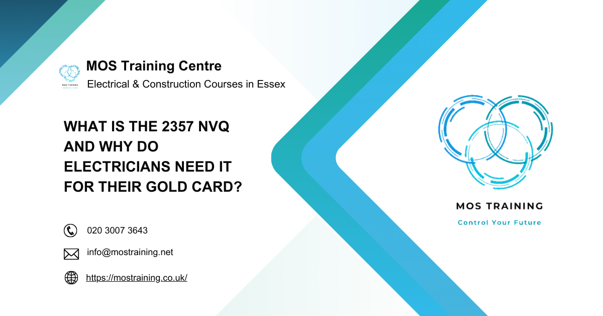 What Is the 2357 NVQ and Why Do Electricians Need It for Their Gold Card