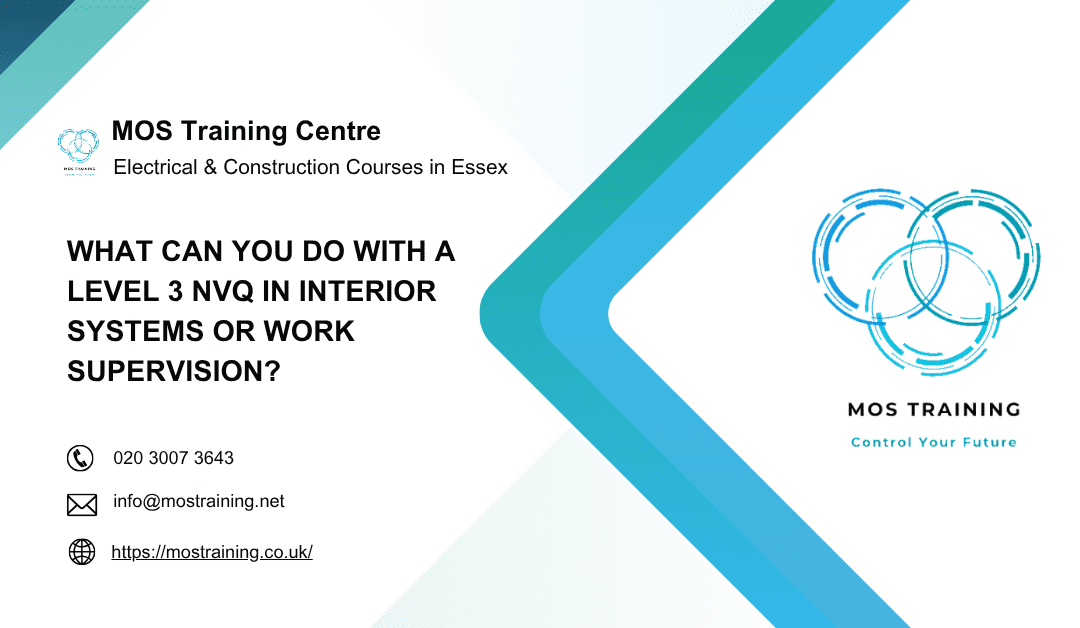 What Can You Do With a Level 3 NVQ in Interior Systems or Work Supervision?