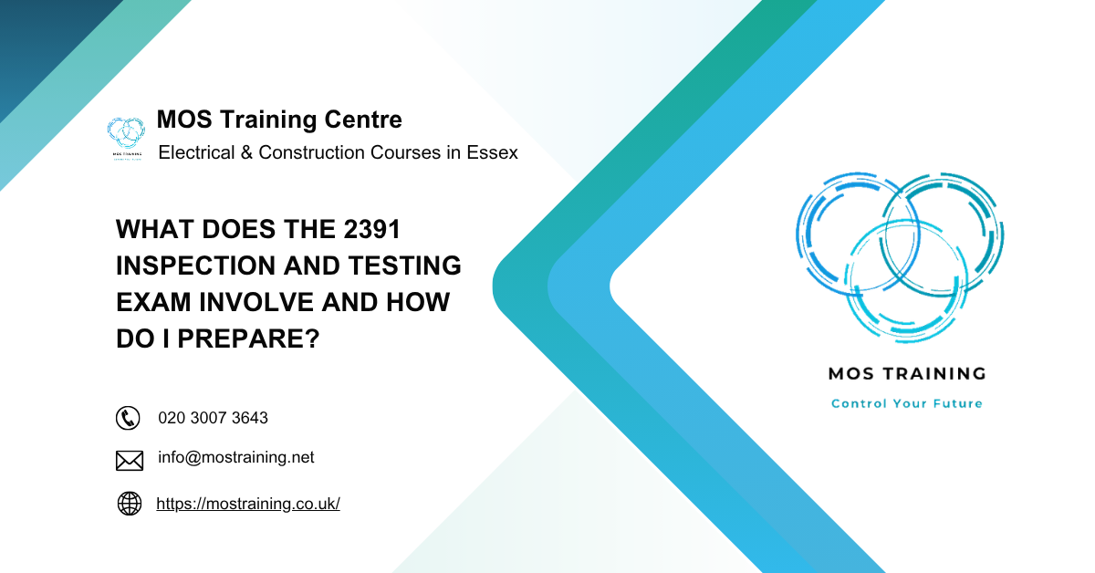 What Does the 2391 Inspection and Testing Exam Involve and How Do I Prepare?